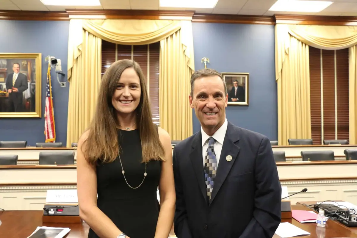 Sarah Oberman testifying before the U.S. Congressional Small Business Committee